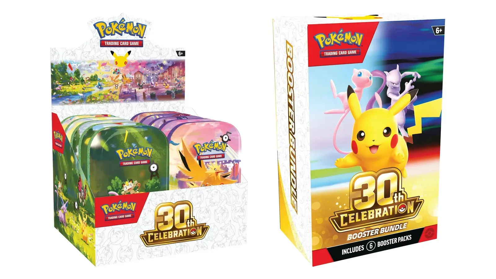 Prix Bundle, Mini Tin et Coffret Classeur Pokémon 30 ans : précommande Amazon