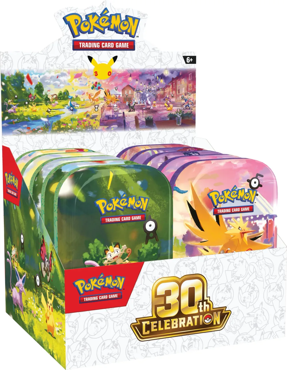 Mini-Tins Journée et Soirée 30e Anniversaire Pokémon