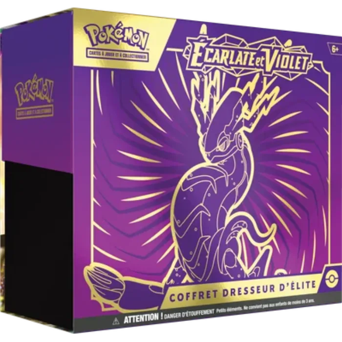 Coffret Dresseur d'élite Écarlate et Violet Miraidon scellé