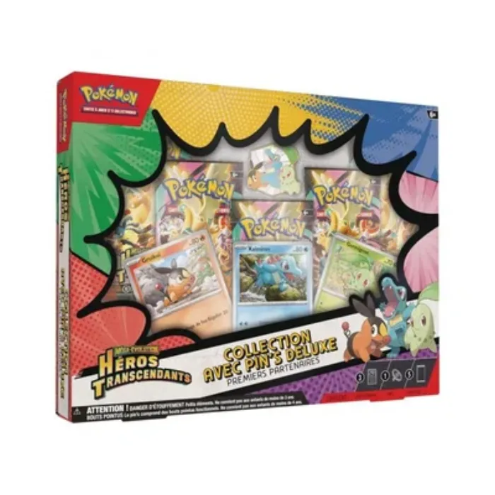 Coffret Deluxe Pin Collection Héros Transcendants ME2.5