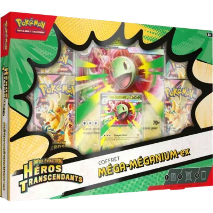 Coffret Méga-Méganium Héros Transcendants ME2.5