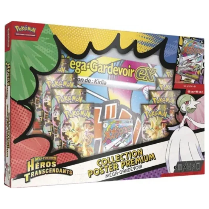 Coffret Collection Poster Premium Méga-Gardevoir-ex, Héros Transcendants ME2.5