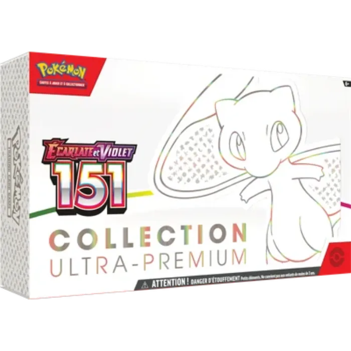 Coffret Ultra-Premium Collection Pokémon 151 Mew, extension Écarlate et Violet EV3.5