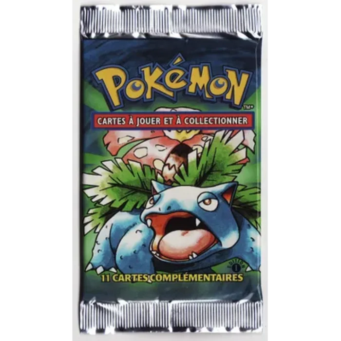 Booster Set de Base Pokémon visuel Florizarre, Wizards 1999, scellé